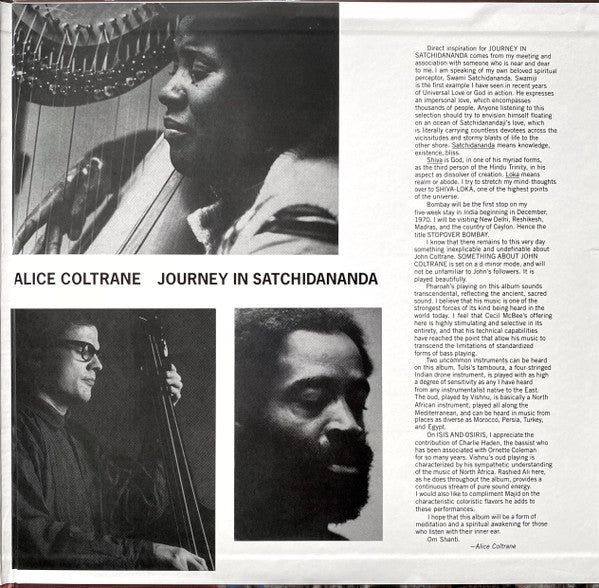 Journey In Satchidananda - Coltrane, Alice
