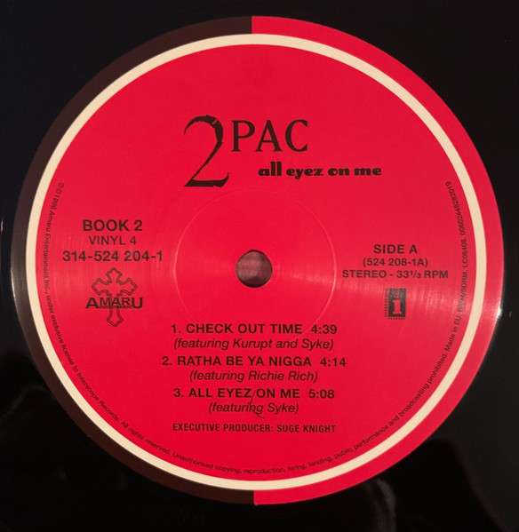 All Eyez On Me [4 LP] - 2pac