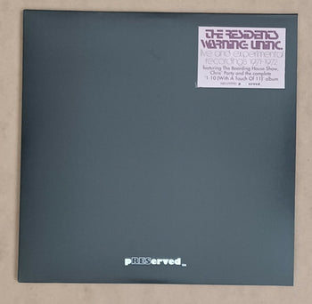 Warning: Uninc.: Live And Experimental Recordings - Residents