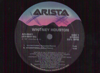 So Emotional - Houston, Whitney