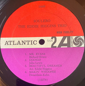 Soulero - Higgins, Eddie Trio