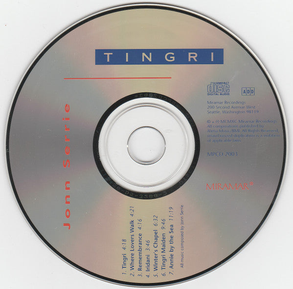 Tingri - Serrie, Jonn