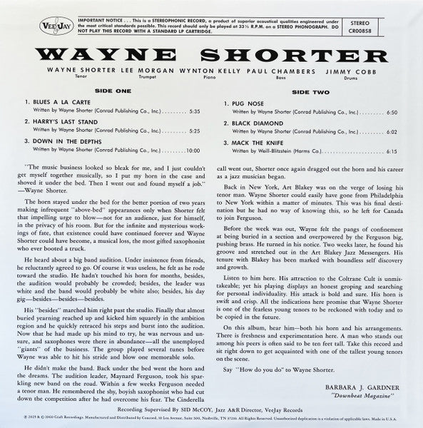 Introducing Wayne Shorter - Shorter, Wayne
