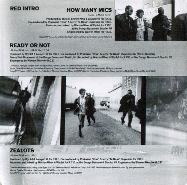The Score - Fugees [CD]