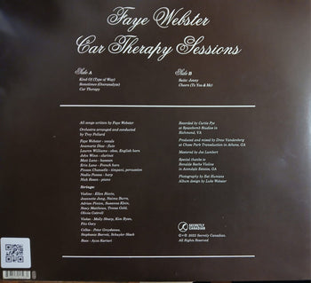 Car Therapy Sessions - Webster, Faye
