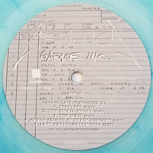 Garage Inc. - Metallica