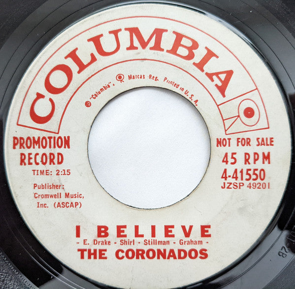 The Nature Of My Love / I Believe - Coronados, The
