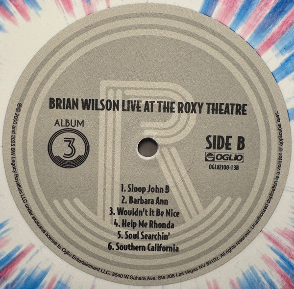 Live at the Roxy Theatre - Wilson, Brian