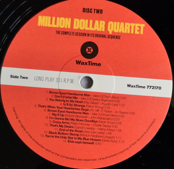 Million Dollar Quartet (The Complete Session In It - Elvis Presley