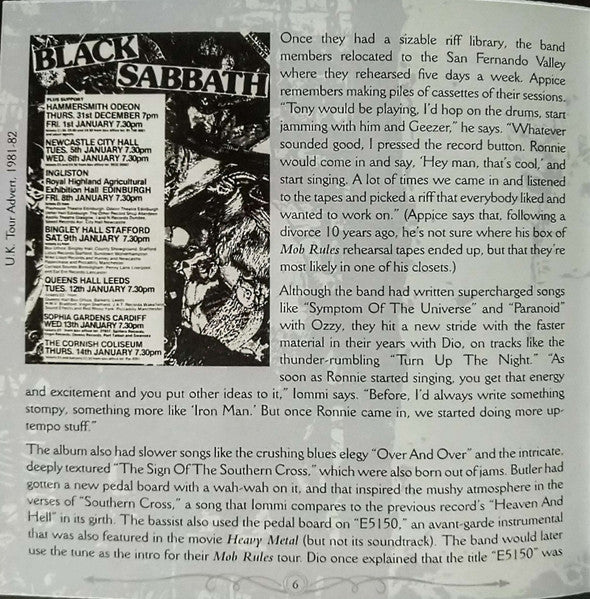 Mob Rules - Black Sabbath