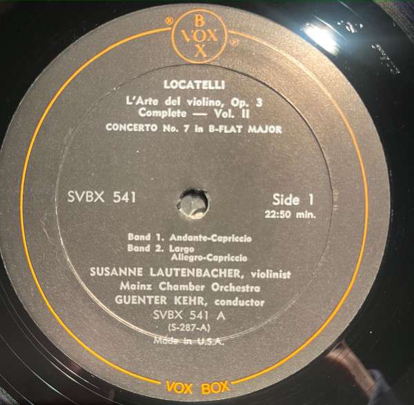 L'Arte del Violino, Vol II, Concerti 7-12 - Locatelli