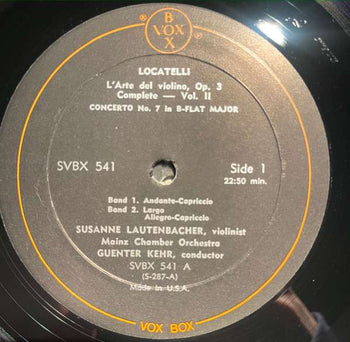 L'Arte del Violino, Vol II, Concerti 7-12 - Locatelli