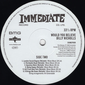 Would You Believe - Nicholls, Billy