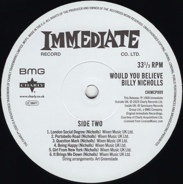 Would You Believe - Nicholls, Billy