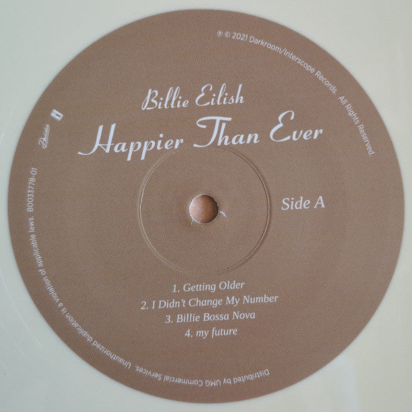 Happier Than Ever - Eilish, Billie