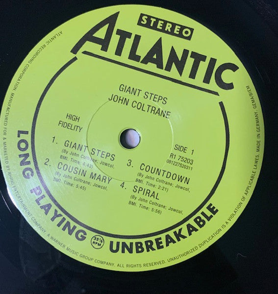 Giant Steps - John Coltrane