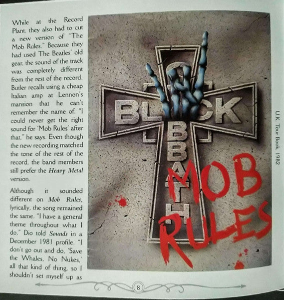 Mob Rules - Black Sabbath
