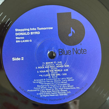 Stepping Into Tomorrow - Byrd, Donald