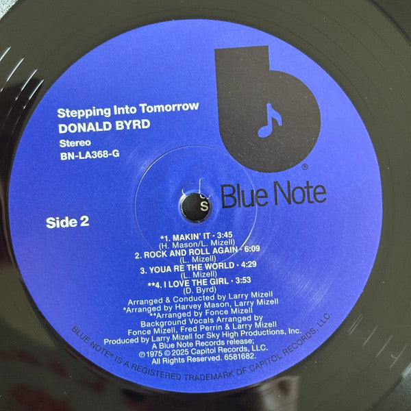 Stepping Into Tomorrow - Byrd, Donald