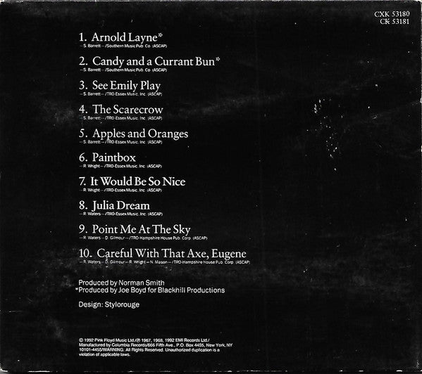 The Early Singles - Pink Floyd
