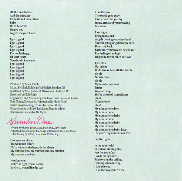 Queen Of Me - Twain, Shania