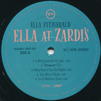 Ella At Zardi's - Fitzgerald, Ella