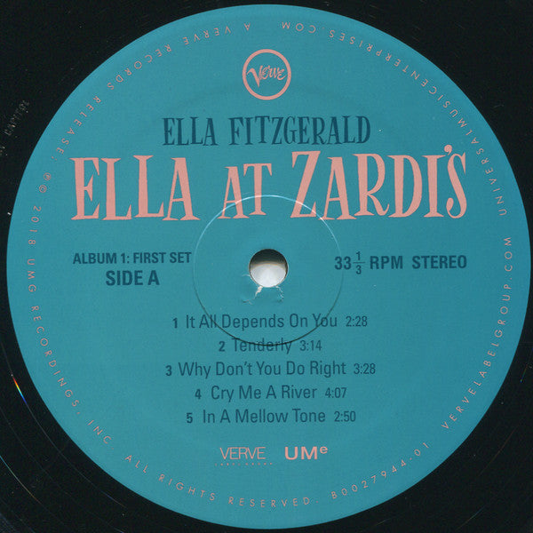 Ella At Zardi's - Fitzgerald, Ella