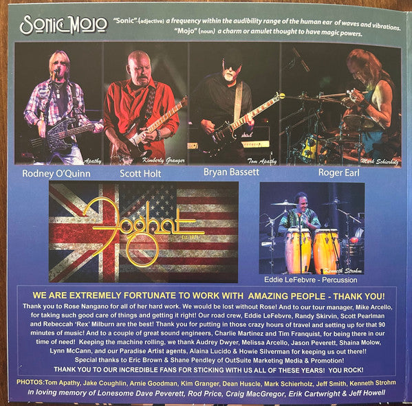 Sonic Mojo - Foghat
