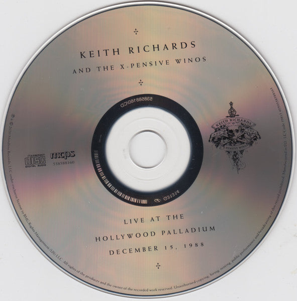 Live At The Hollywood Palladium - Richards, Keith & The X-Pensive Winos