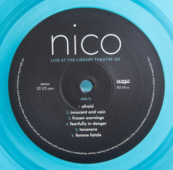 Live At The Library Theatre '80 - Nico