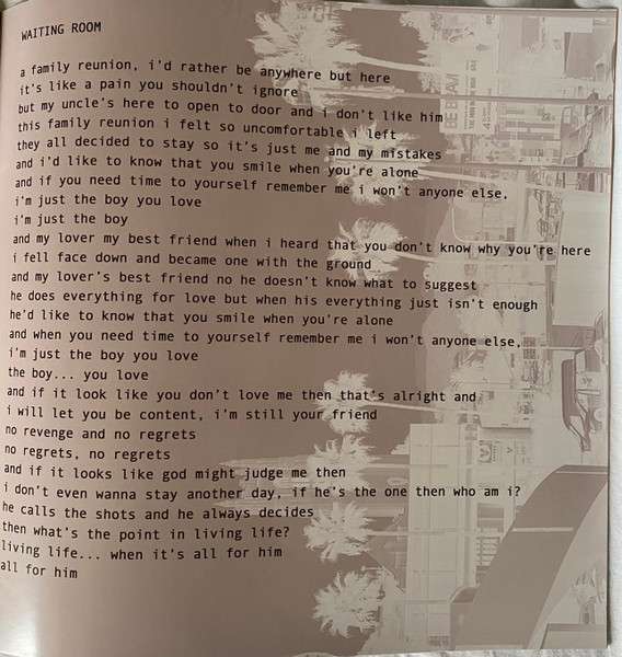 Apricot Princess - Rex Orange County