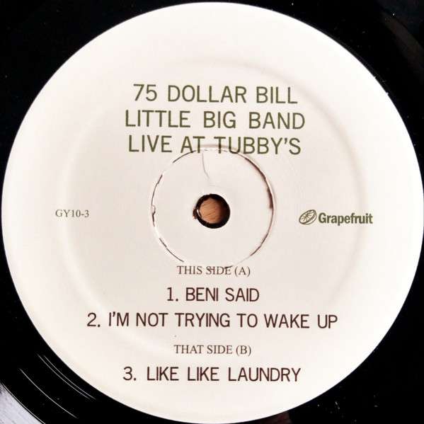 Live At Tubby's - 75 Dollar Bill