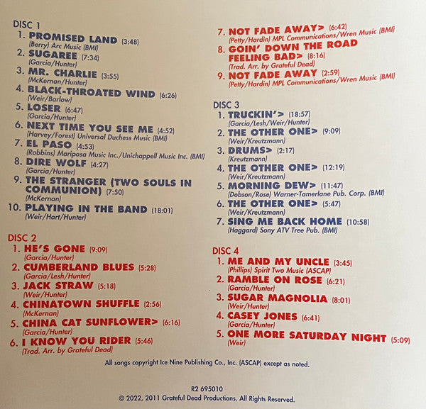 Lyceum Theatre, London, England 5/26/72 (Live) - Grateful Dead