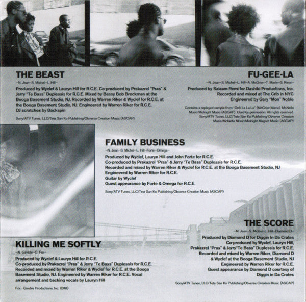 The Score - Fugees [CD]