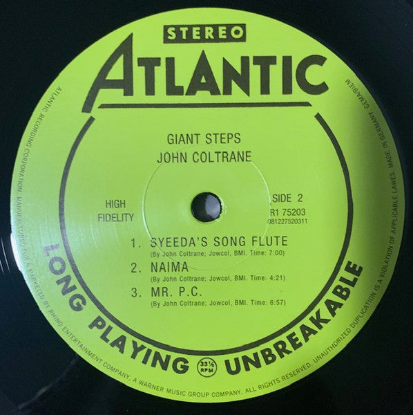 Giant Steps - John Coltrane