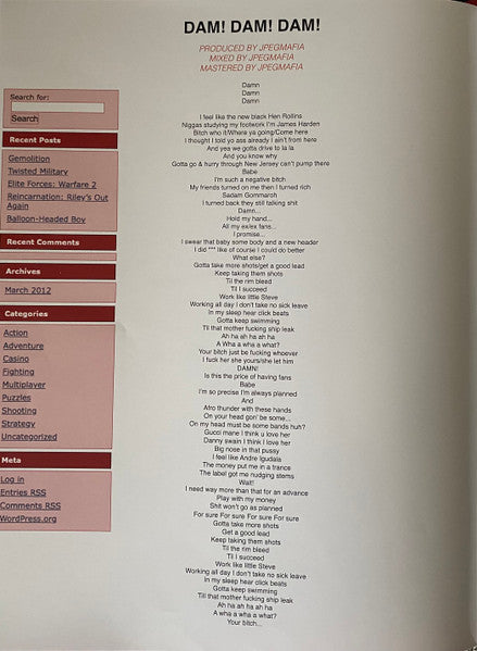 Lp! - Jpegmafia