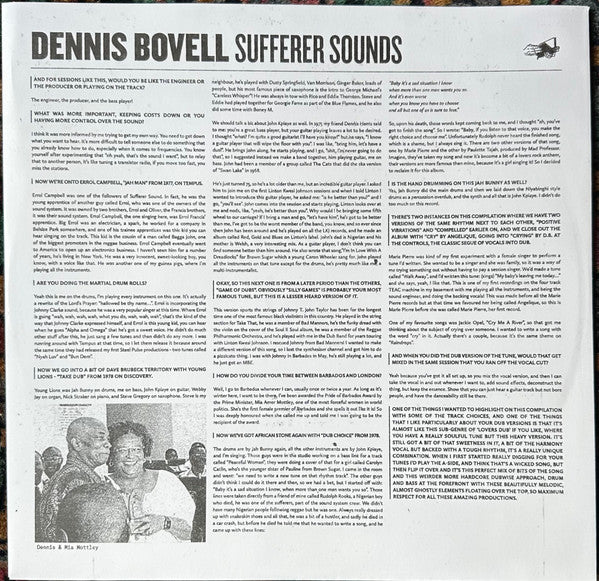 Sufferer Sounds - Bovell, Dennis