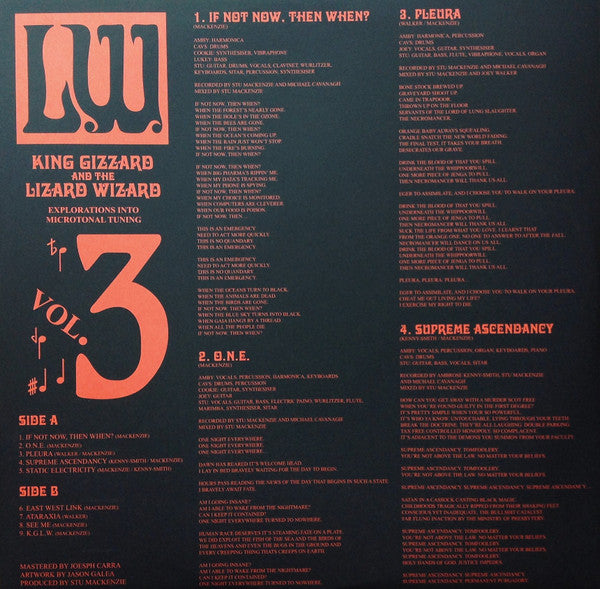 L.W. [LP] - King Gizzard & The Lizard Wizard