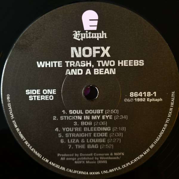 White Trash, Two Heebs And A Bean - NOFX