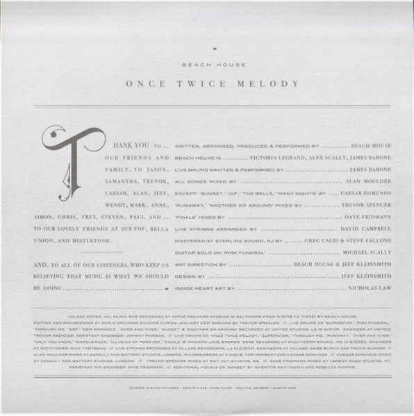 Once Twice Melody - Beach House