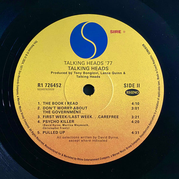 Talking Heads: 77 - Talking Heads