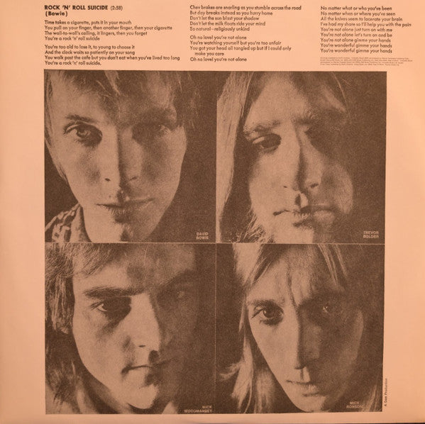 The Rise And Fall Of Ziggy Stardust And The Spider - Bowie, David