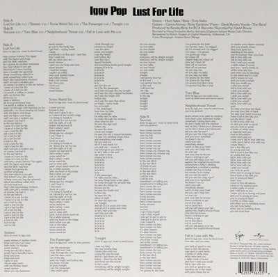Lust For Life - Pop, Iggy