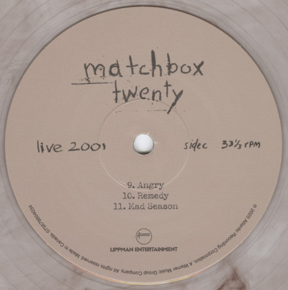 Mad Season  (Live 2001) - Matchbox Twenty