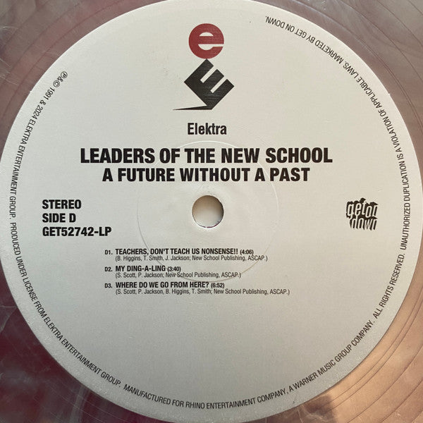 A Future Without A Past - Leaders Of The New School