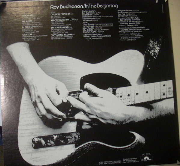 In The Beginning - Buchanan, Roy