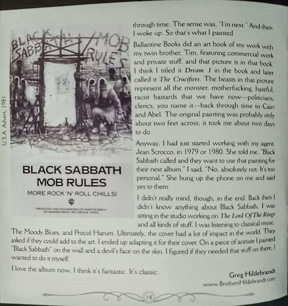 Mob Rules - Black Sabbath