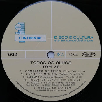 Todos Os Olhos - Ze', Tom