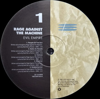 Evil Empire - Rage Against The Machine