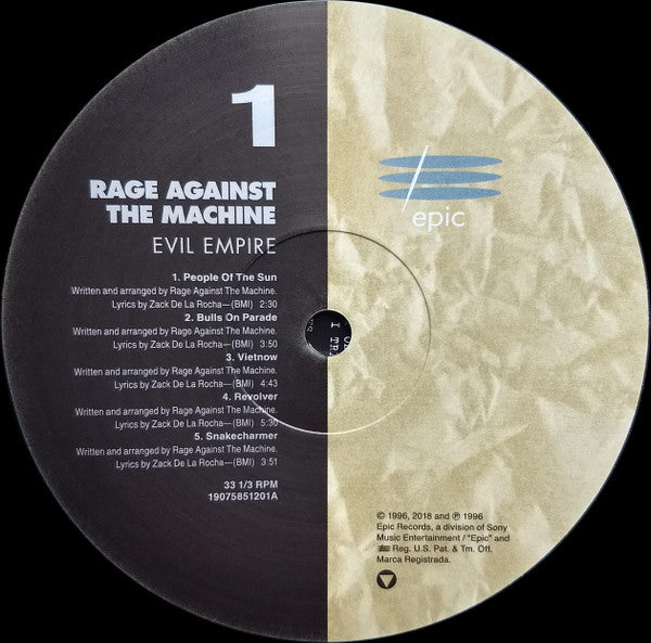 Evil Empire - Rage Against The Machine